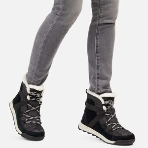 Sorel Whitney II Short Lace Faux Fur Lined Snow Boot Women's Size 5